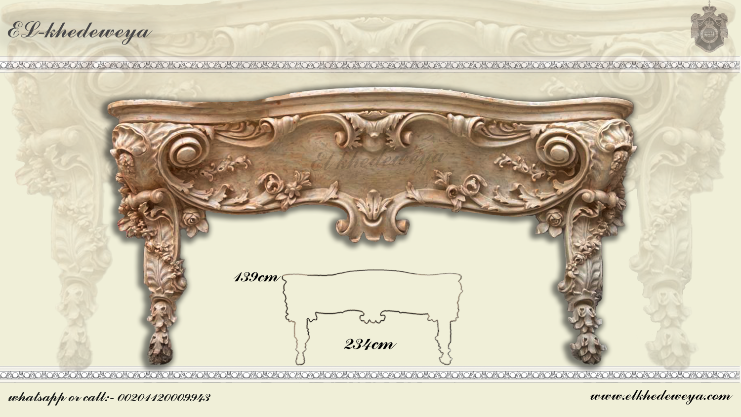 Balcony Pediment Mold